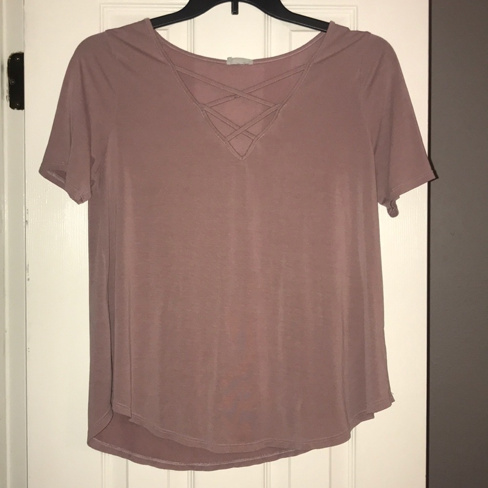 Blush pink top